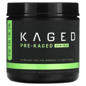 Kaged Muscle Pre-Kaged Stimulant Free Pre-Workout - 1.31 lb