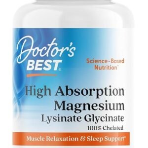 Doctor's Best, High Absorption Magnesium, 100% Chelated, 240 Tablets