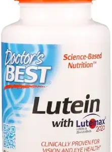 Doctor's Best Lutein with Lutemax, 20 mg, 60 Softgels