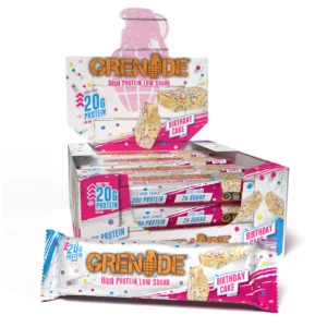 Grenade Birthday Cake Protein Bar