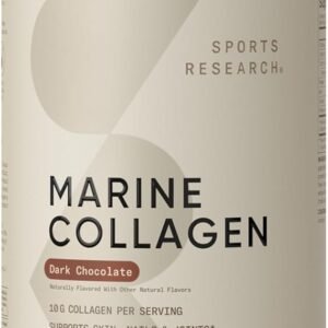Sports Research Marine Collagen Peptides – Dark Chocolate