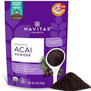 Navitas Organics Acai Powder – 4 oz (113g)