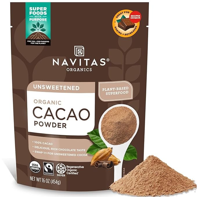 Navitas Organics Cacao Powder – 16 oz – 454g