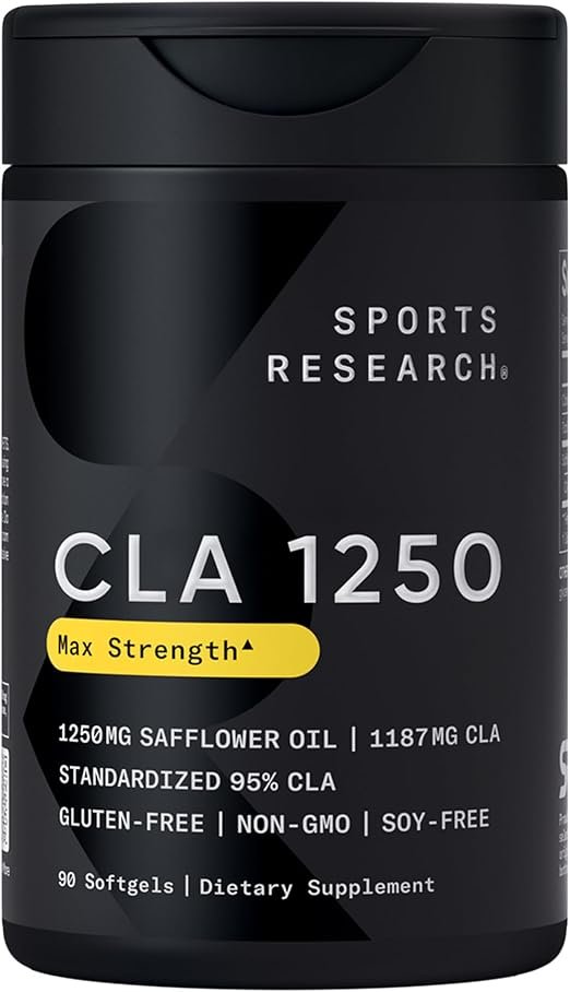 Sports Research CLA 1250mg (90 Softgels)